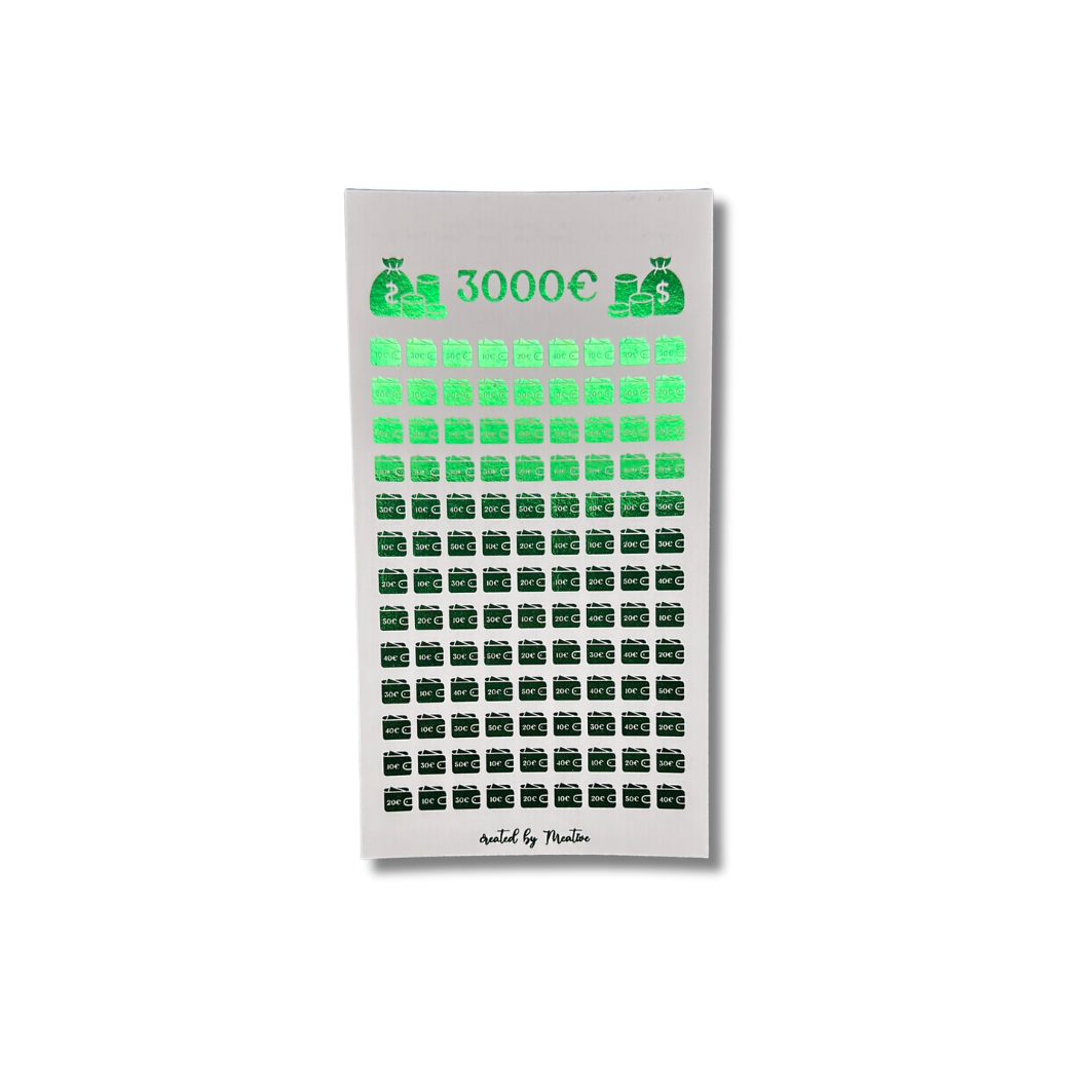 3000 Euro Sparchallenge