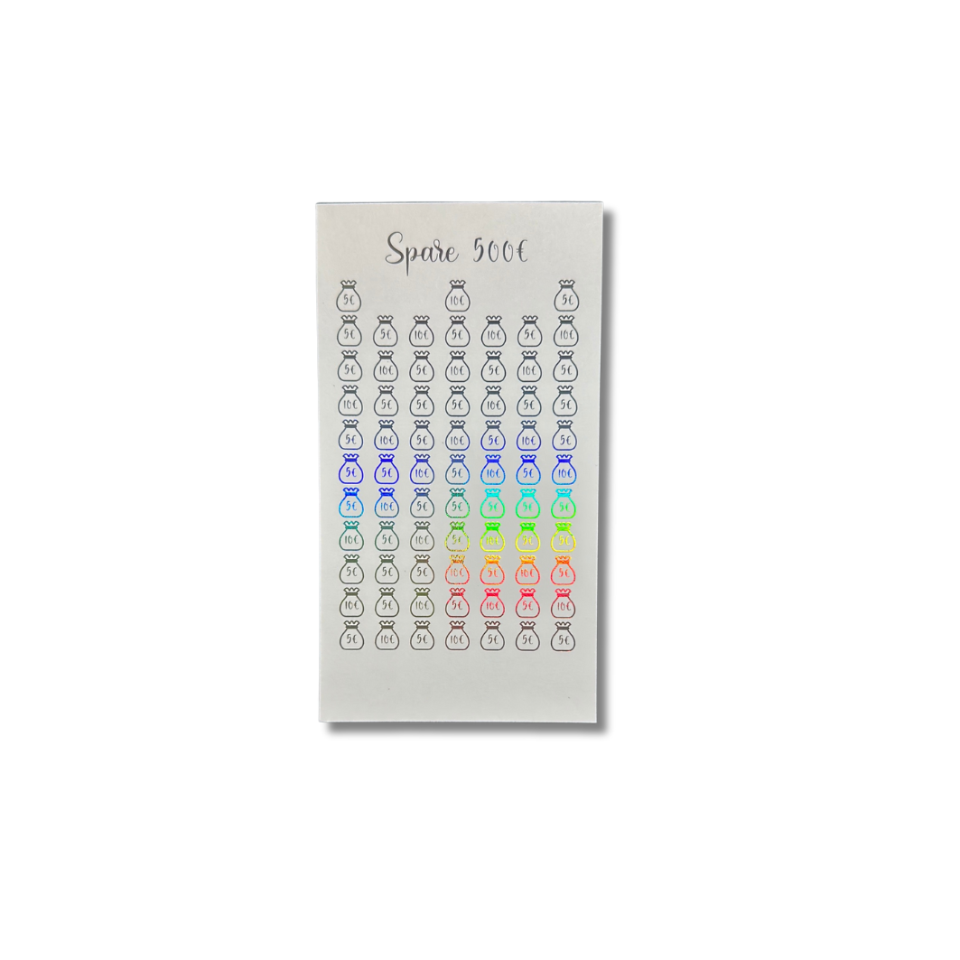 500€ Sparchallenge