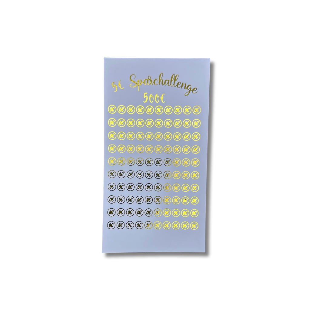 5€ Scheine Sparchallenge