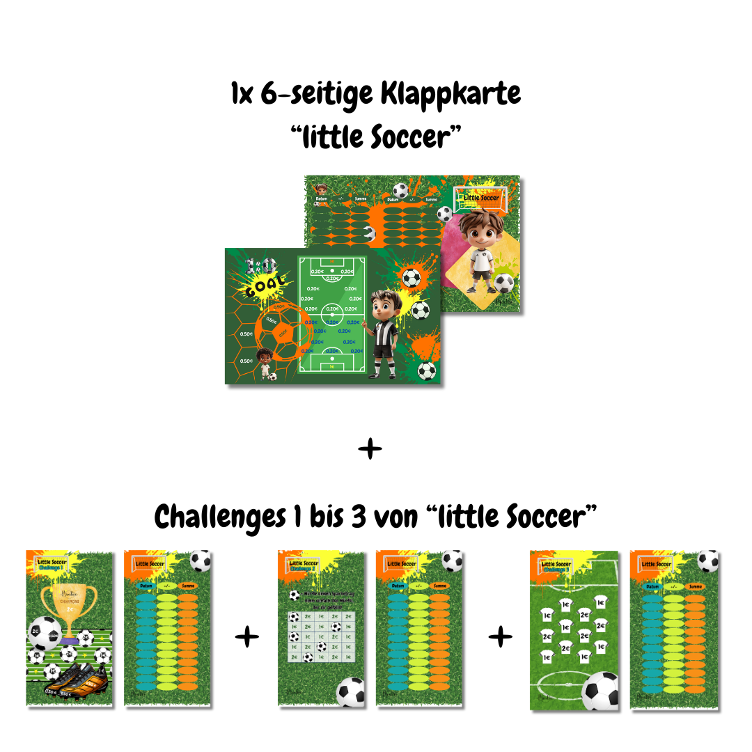 Meative Sparchallenge-Set Kids "little Soccer"