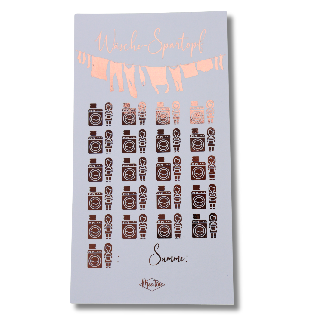 Wäsche Spartopf