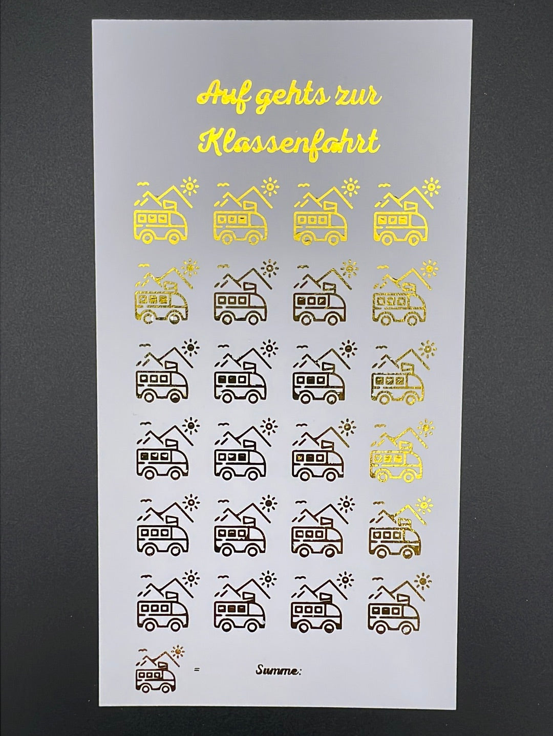 Klassenfahrt Sparchallenge