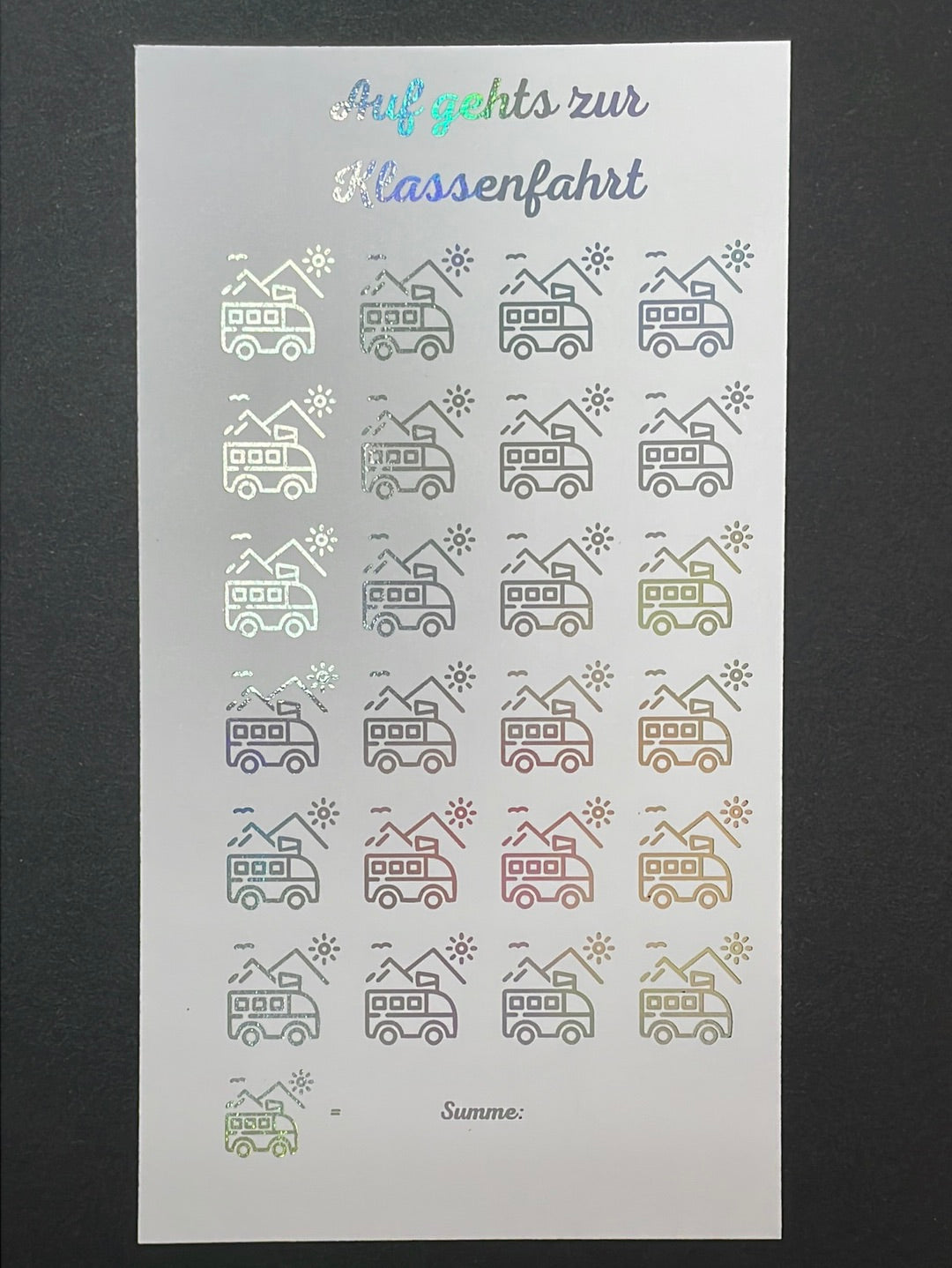 Klassenfahrt Sparchallenge