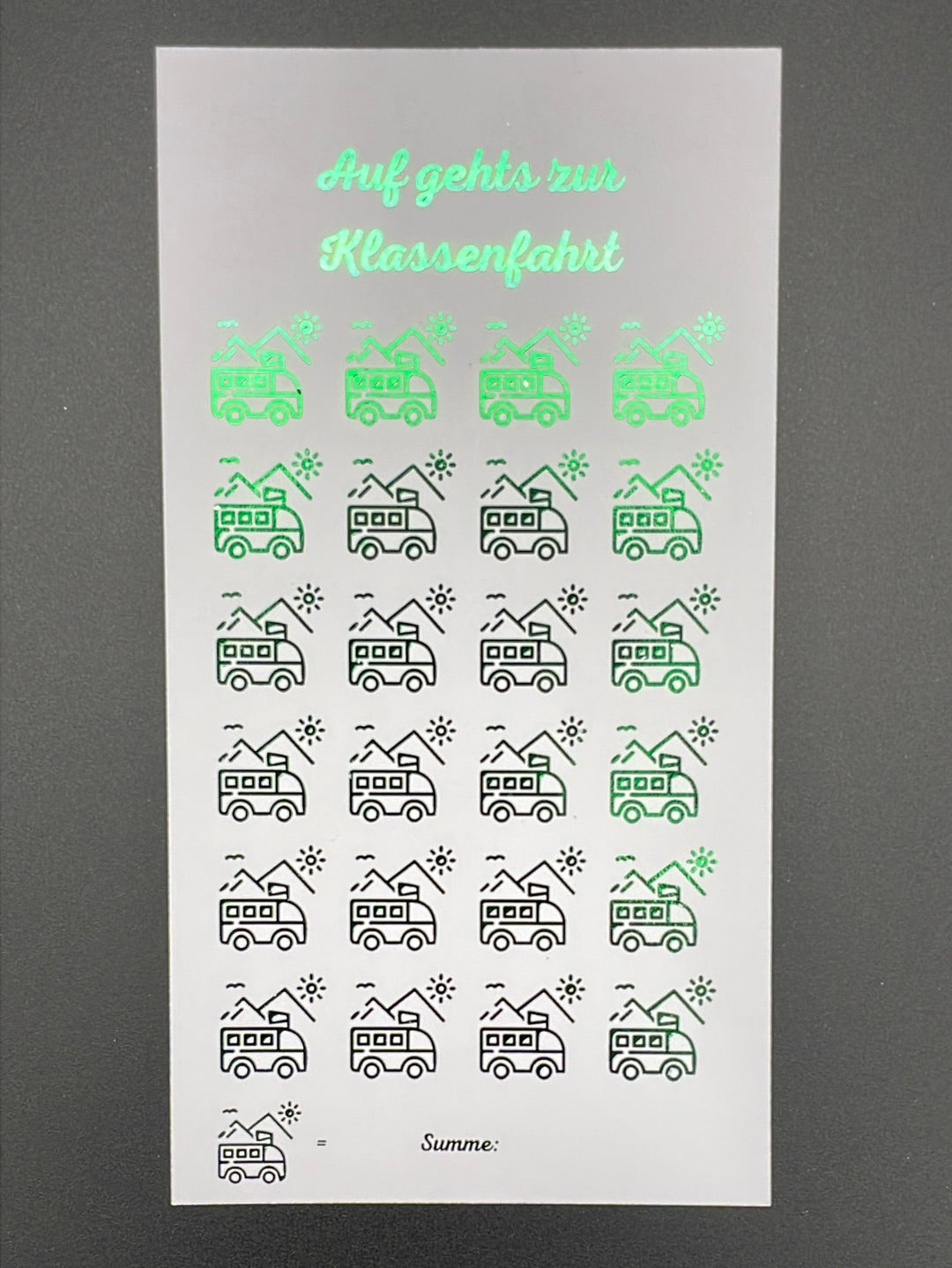 Klassenfahrt Sparchallenge