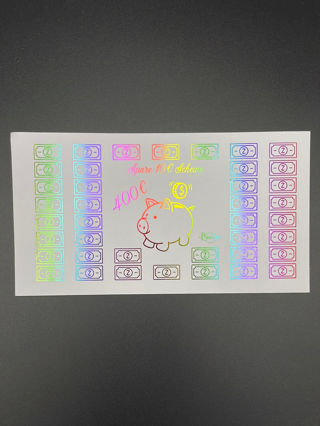 Mini 10€ Scheine Sparchallenge