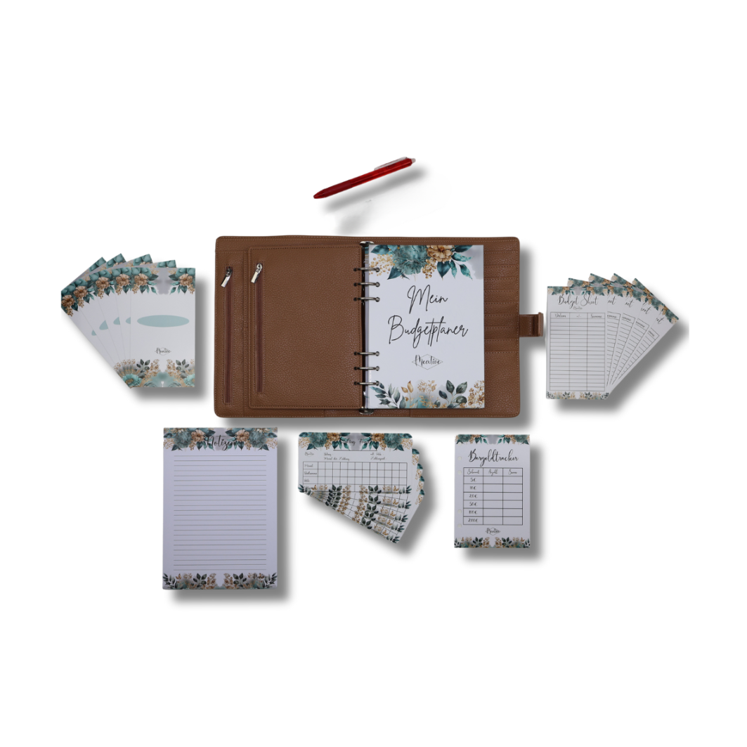 XXL Budgetplaner-Bundle zum abheften mit A5 Binder Neu