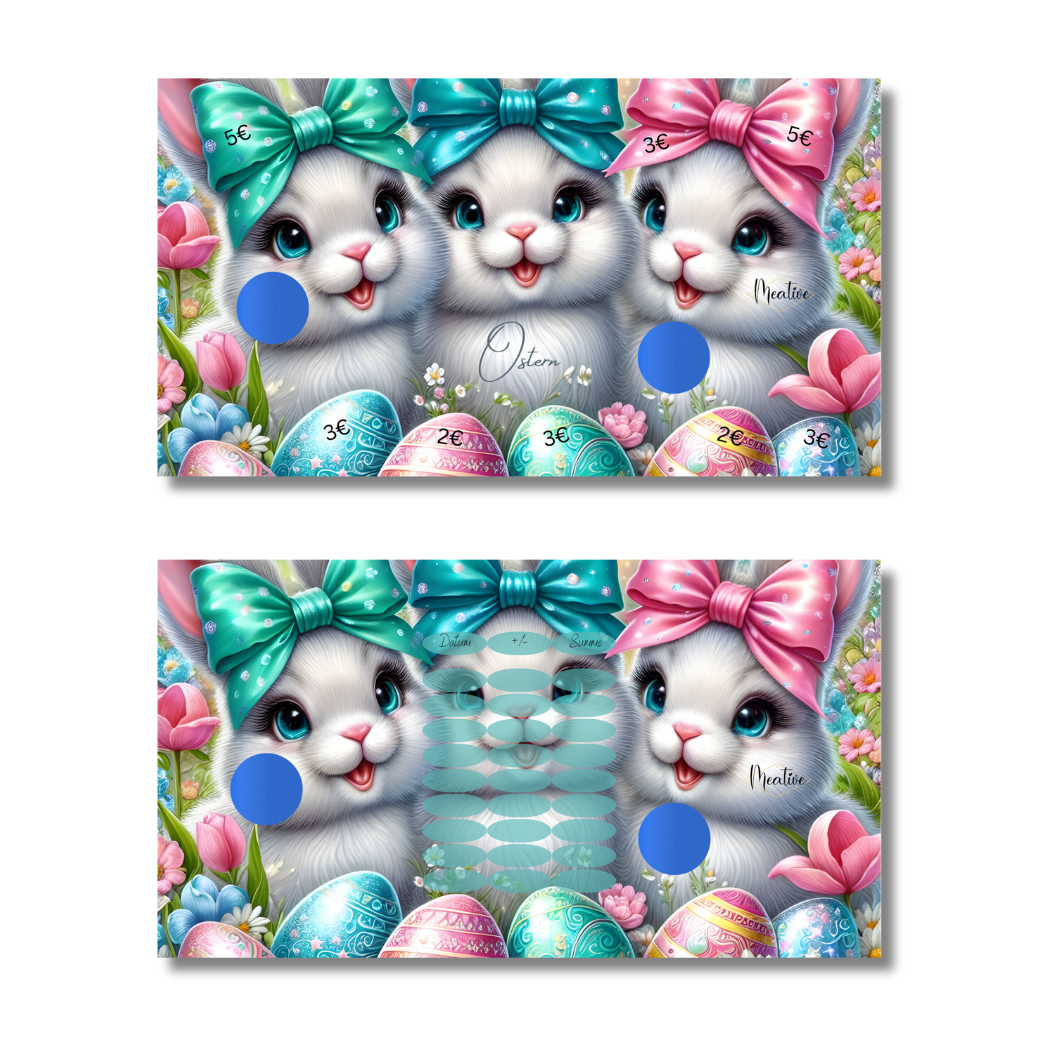 Ostern - Rubbeln und abstreichen