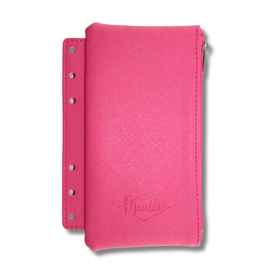 Bindertaschen A6 Deluxe glatte Struktur