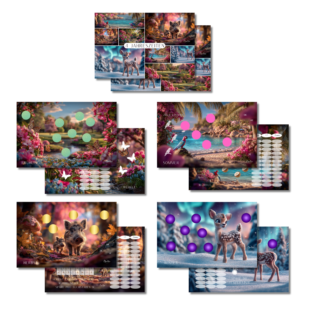 4 Jahreszeiten - Set
