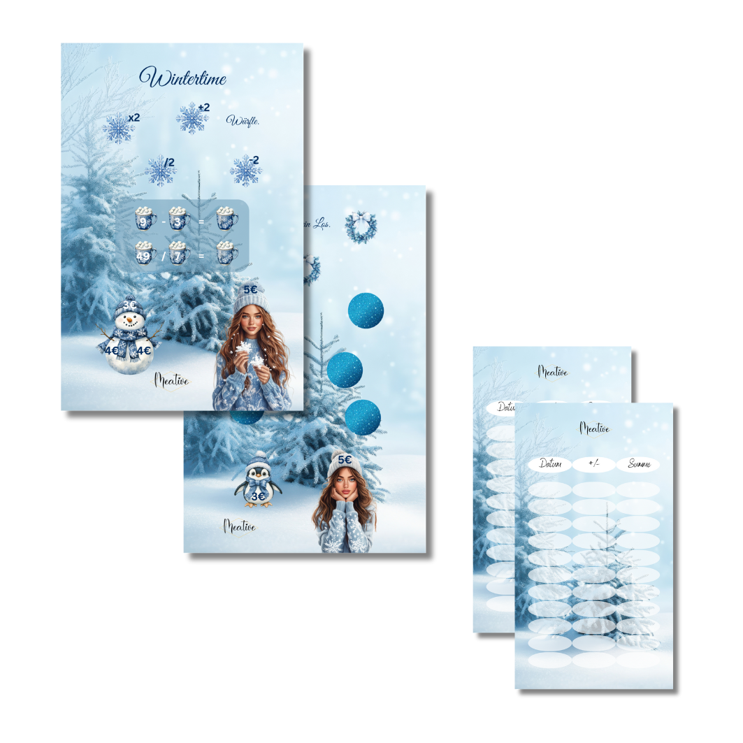 Wintertime - Challenge zum abheften
