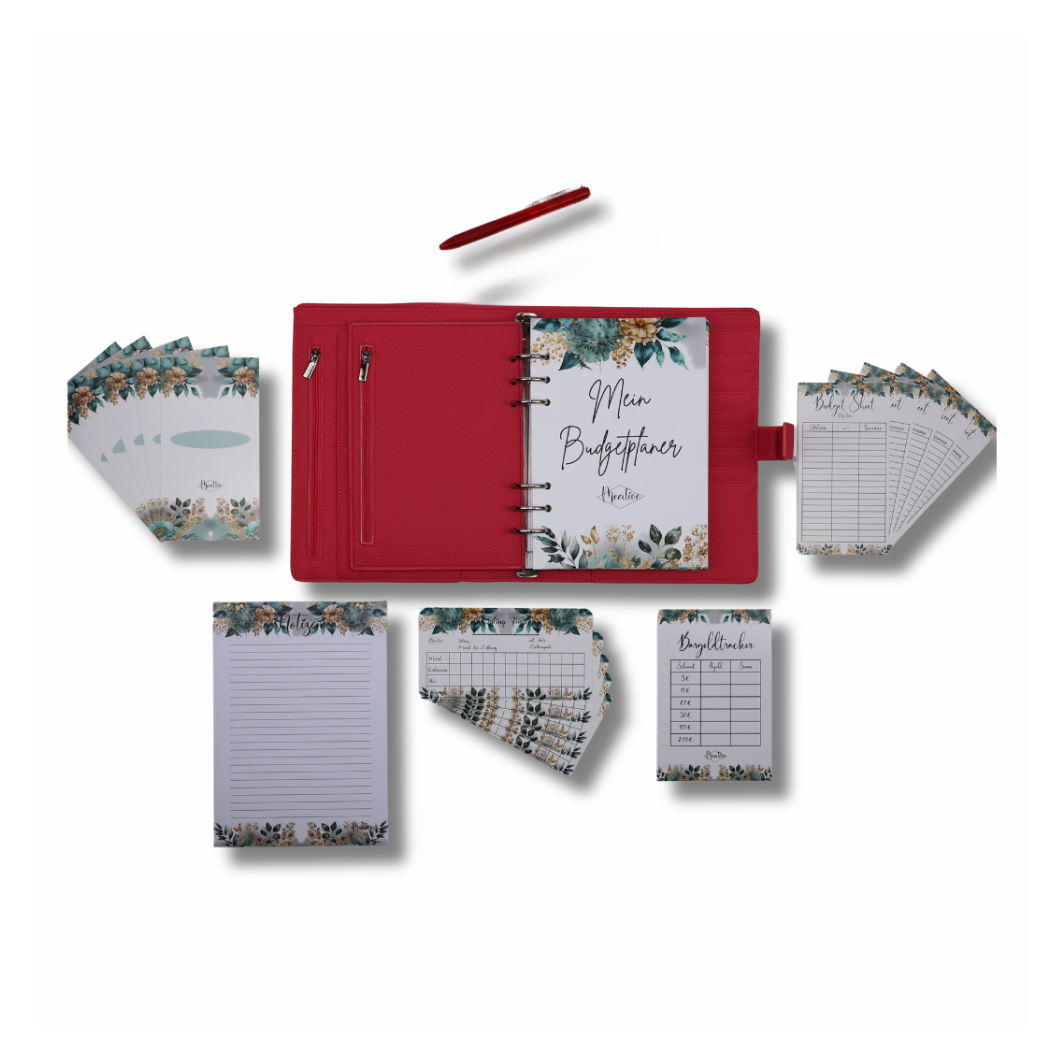 XXL Budgetplaner-Bundle zum abheften mit A5 Binder Neu