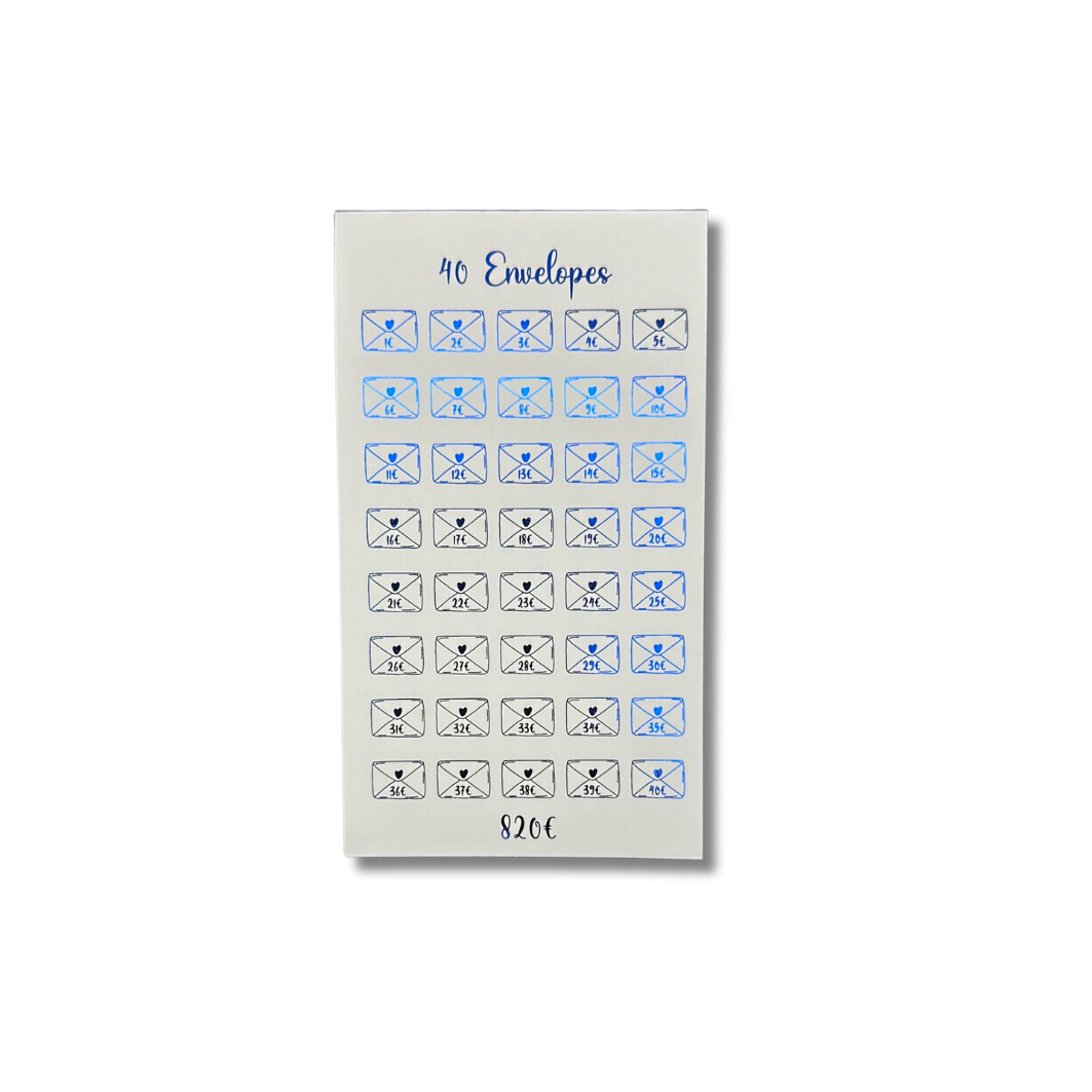 40 Envelopes Sparchallenge