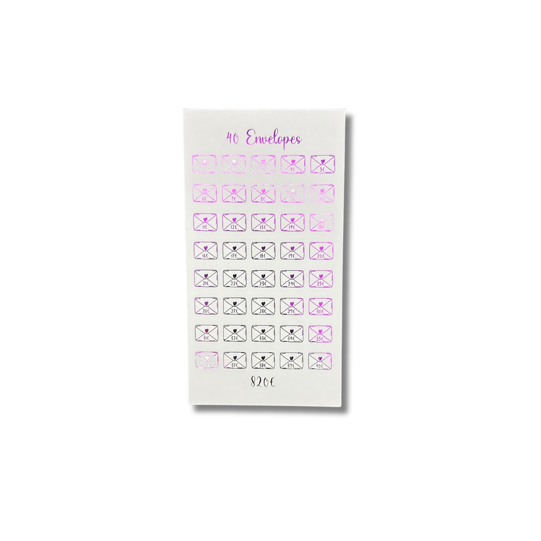 40 Envelopes Sparchallenge