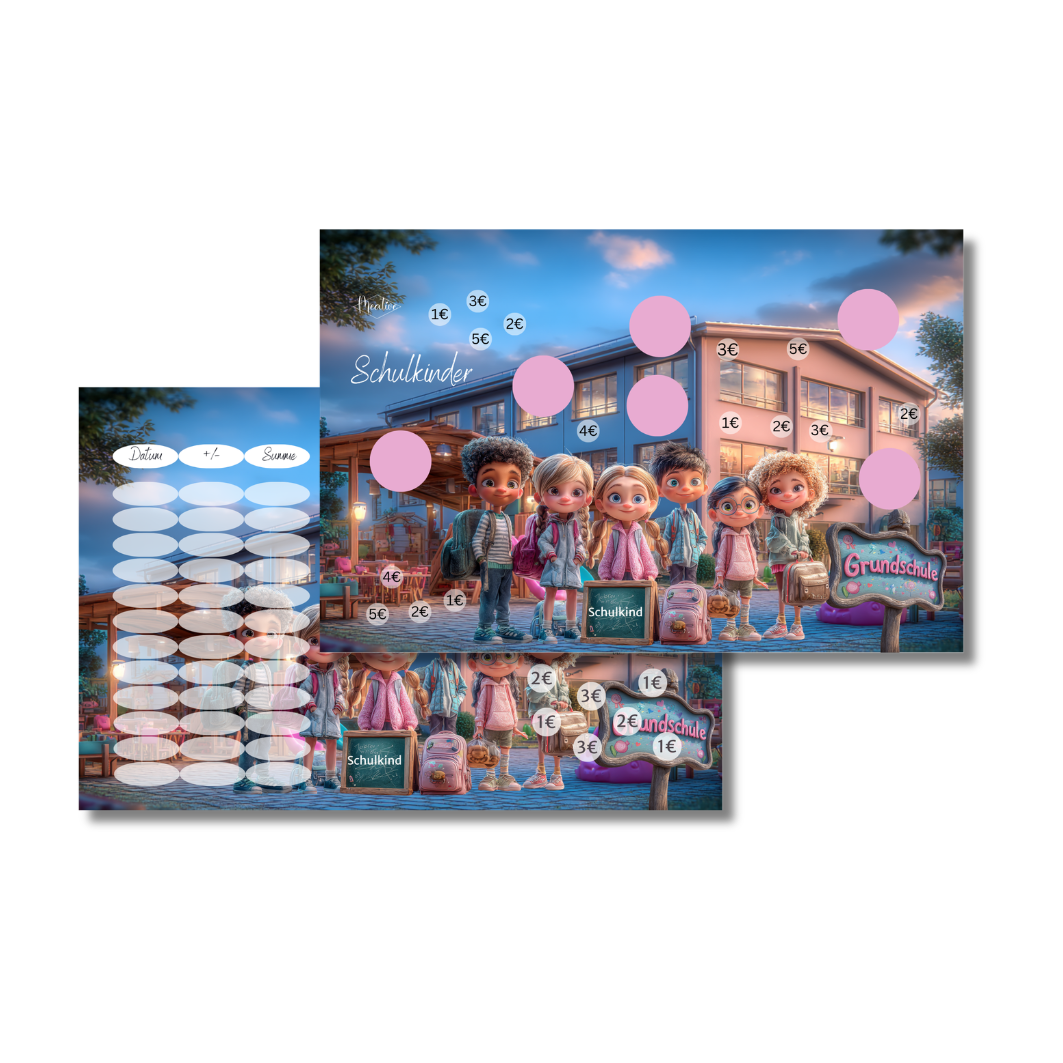 Schulkind - Challenge zum abheften