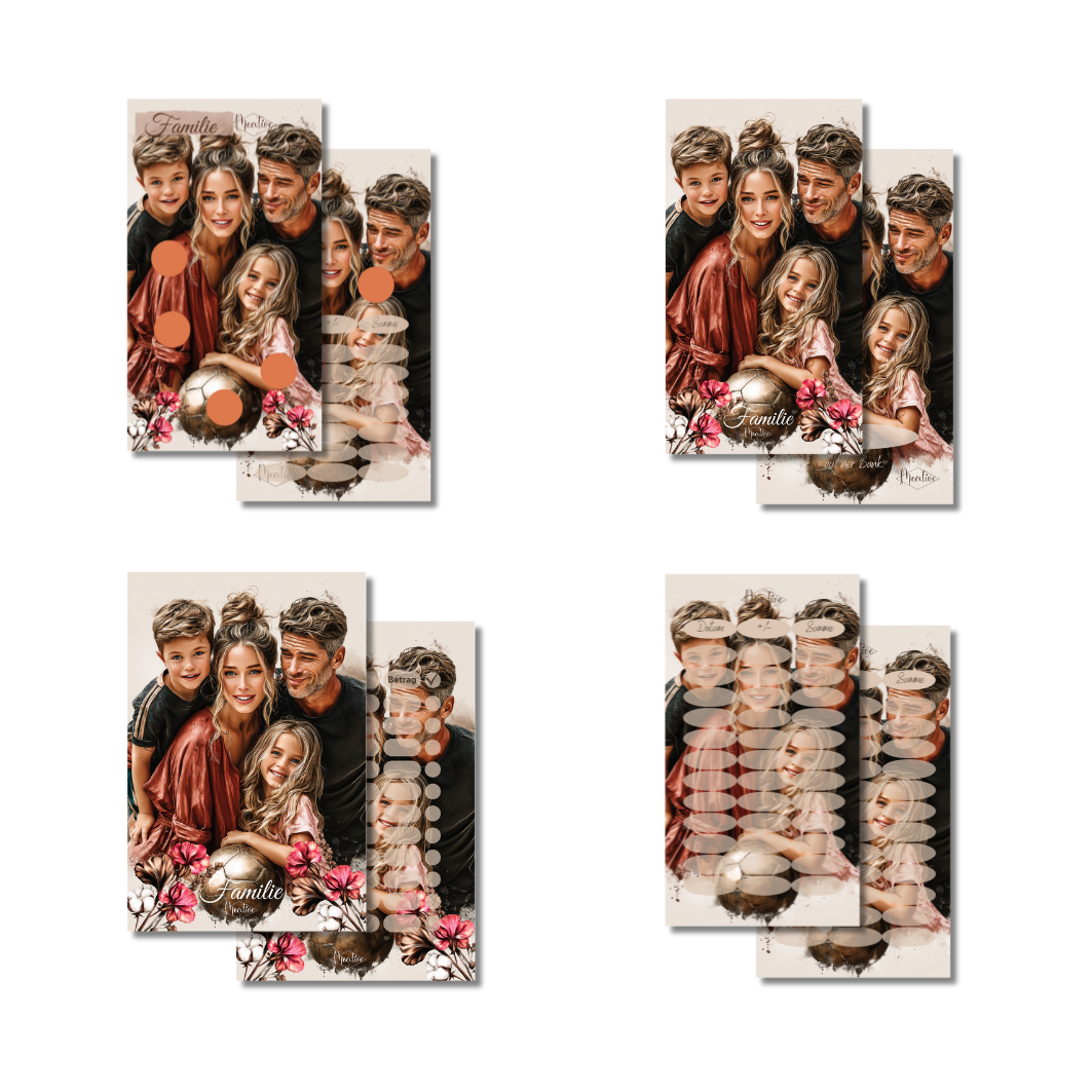 Sparziel Set Familie