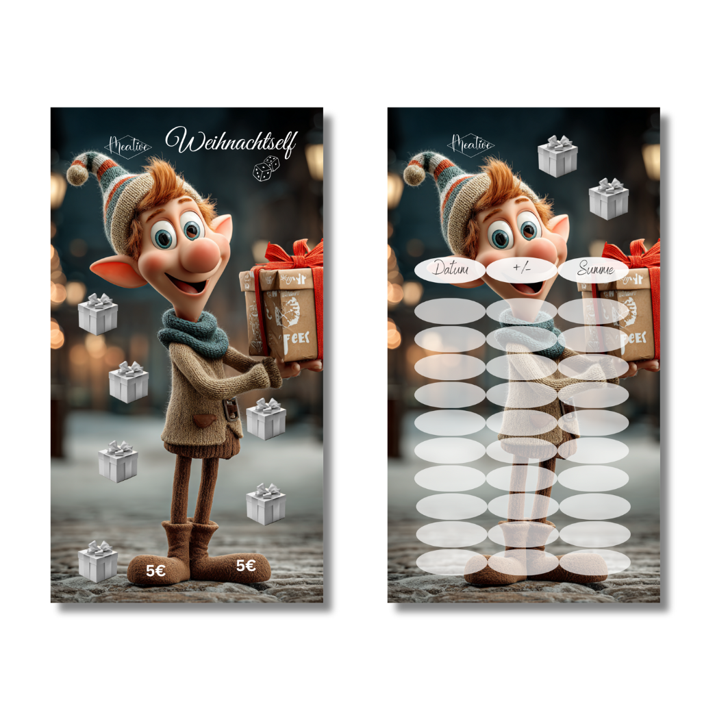 Weihnachtself - Würfelchallenge