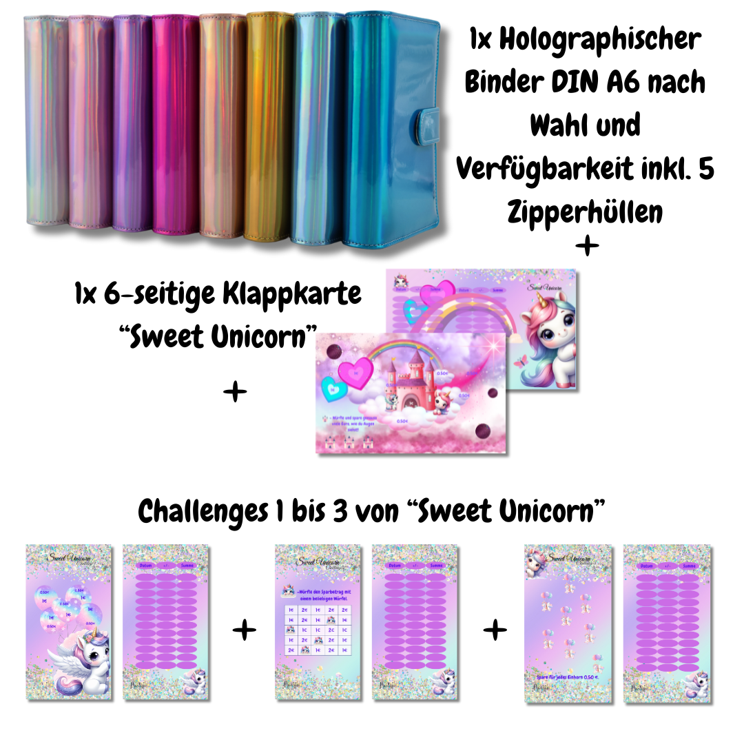 Meative Sparchallenge Starterset Kids "Sweet Unicorn"