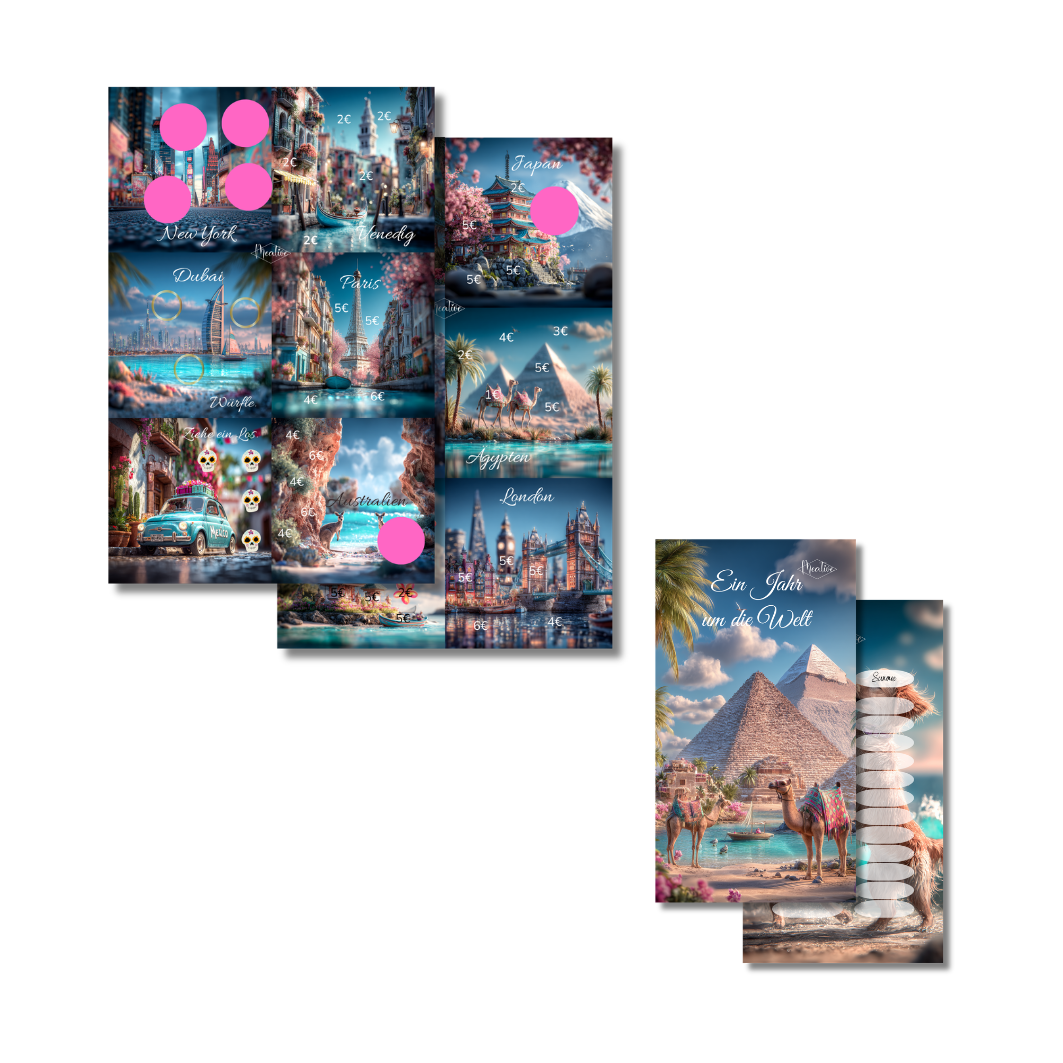 Mini Jahreschallenge Ein Jahr um die Welt