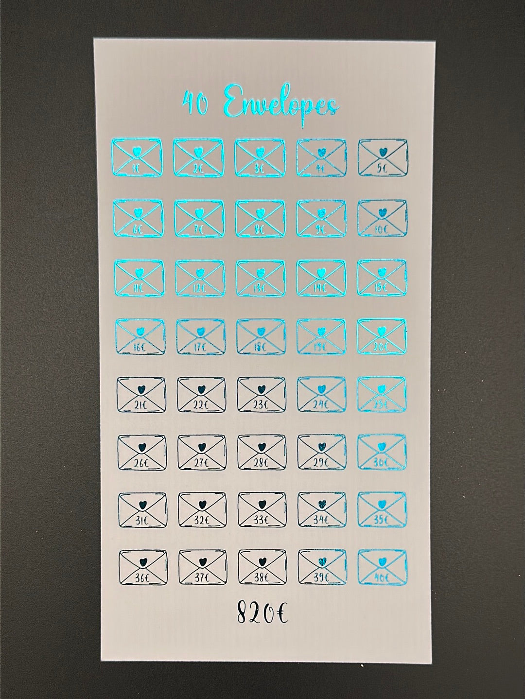 40 Envelopes Sparchallenge